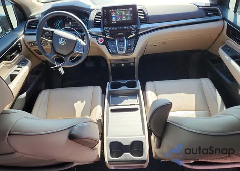 2024 Honda Odyssey Elite z USA, uszkodzony, nr VIN 5FNRL6H92RB032807